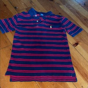 Polo by Ralph Lauren Kids Navy and Red Polo Shirt, size 12-14